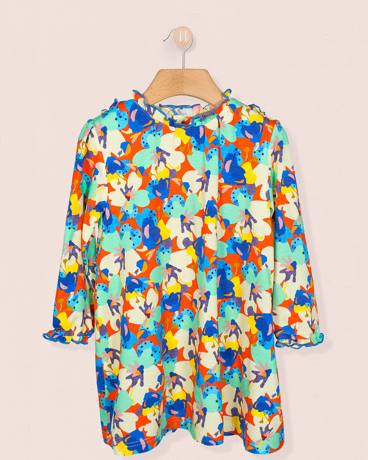 Dolce Jersey Liberty Coral Dress
